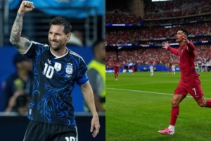 梅西世界杯预期进球2.67实际进6球，C罗预期进球2.19实际进2球